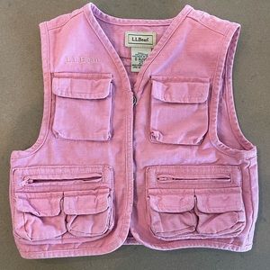 LL Bean Emerger Toddler Fishing Vest 2T